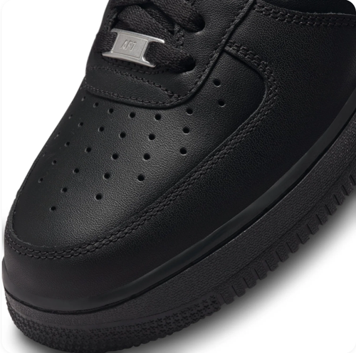 Nike Air Force 1 '07 'Triple Black' – All-Black Low-Top Sneakers