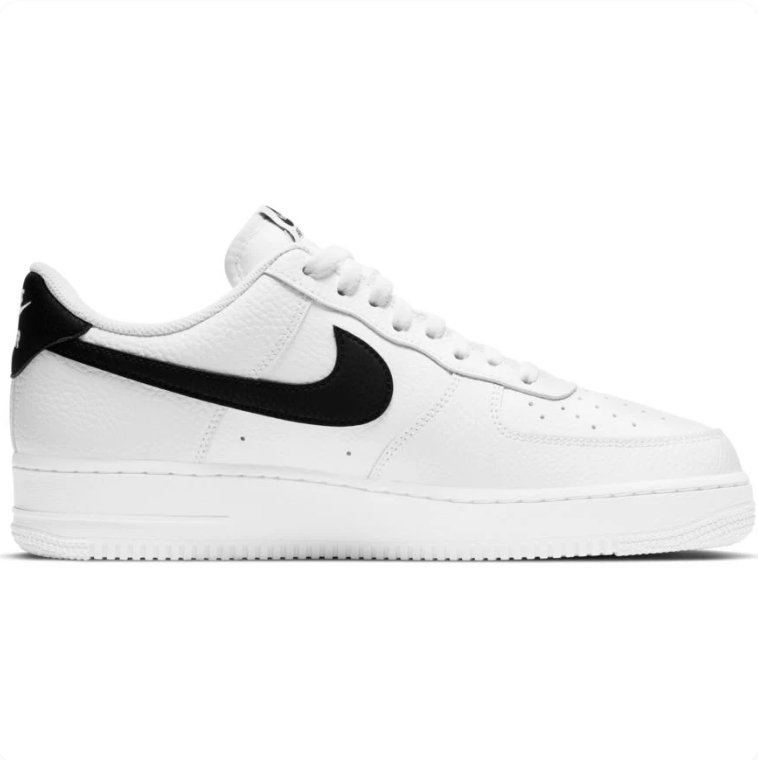 Nike Air Force 1 '07 – White/Black Low-Top Sneakers