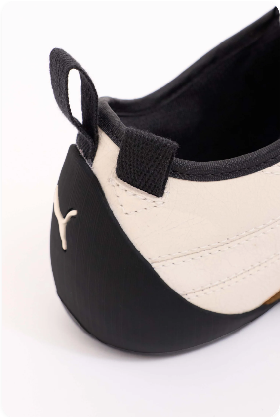 Puma Speedcat x Guizio 'Cream/Dark Olive' – Cream Leather & Olive Textured Toe Cap Low-Top Sneakers