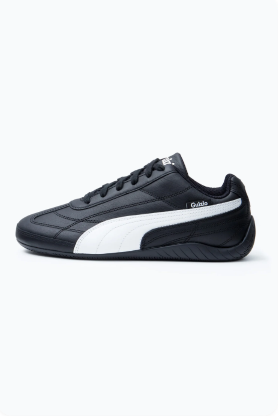 Puma Speedcat x Guizio 'Black/White' – Black Leather Motorsport Low-Top Sneakers