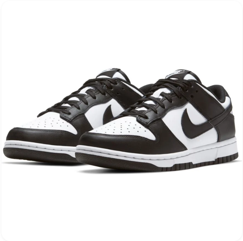 Nike Dunk Low 'Panda' – Black/White Low-Top Sneakers