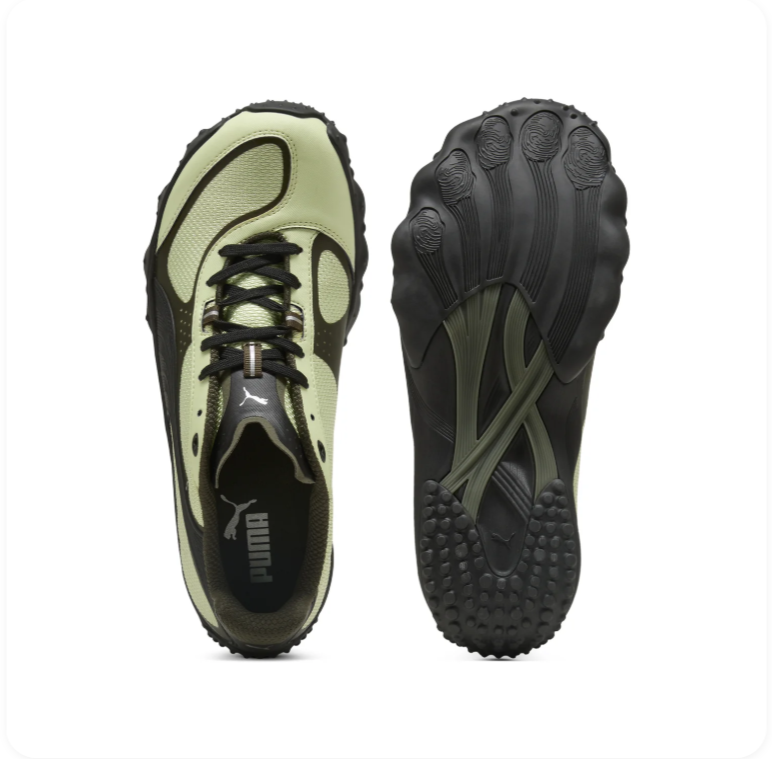 Puma Velophasis 'Sage Green/Dark Olive/Black' – Outdoor-Inspired Chunky Trail Sneakers