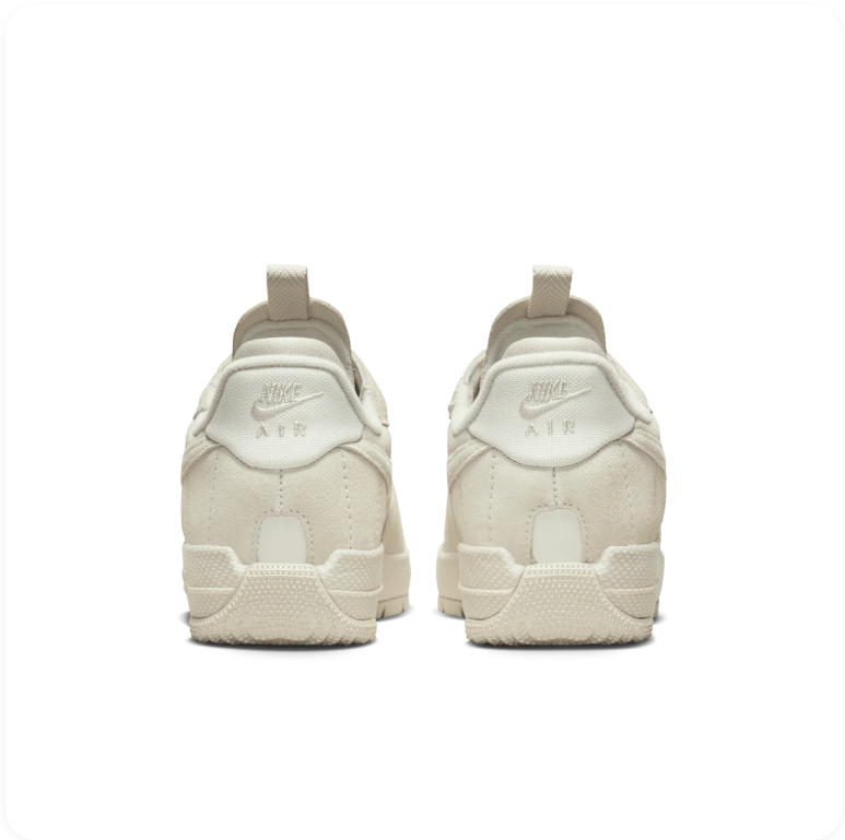 Nike Air Force 1 Wild 'Phantom/Light Orewood Brown' – Tonal Cream Deconstructed Low-Top Sneakers