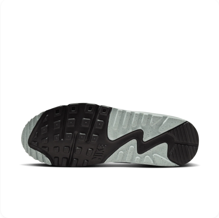 Nike Air Max 90 SE 'Summit White/Lime Blast' – White/Grey/Green Special Edition Low-Top Sneakers