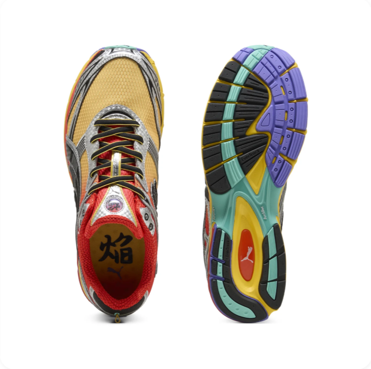 Puma Velophasis 'Multicolor/Rainbow' – Bold Retro Runner Sneakers