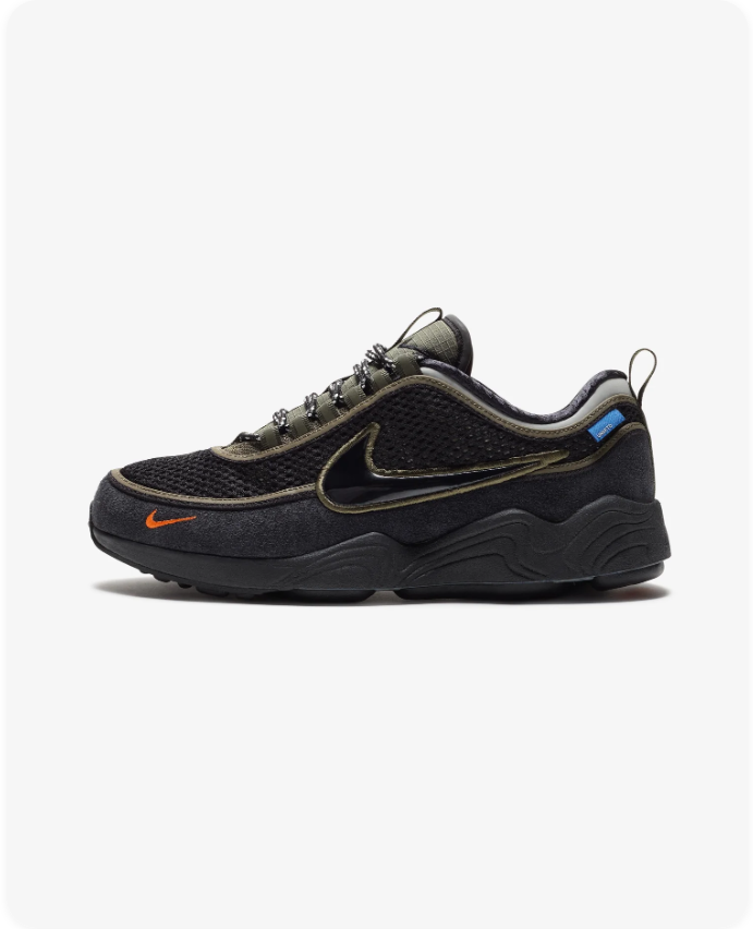 Nike Air Zoom Spiridon Ultra GORE-TEX Sequoia Black – Side profile view