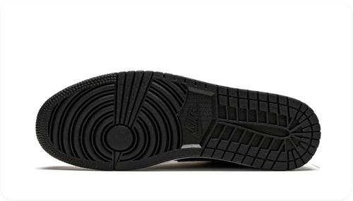 Air Jordan 1 Low 'Black Patent/White' – Glossy All-Black Patent Leather White Midsole Low-Top Sneakers