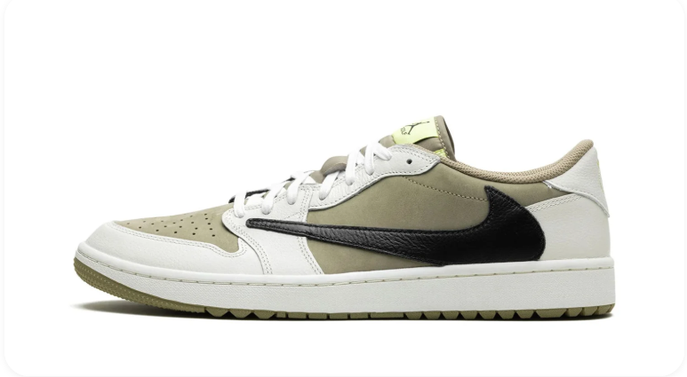 Air Jordan 1 Low Golf 'Neutral Olive/Black/White'