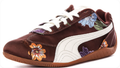 Puma Speedcat OG 'Botanical/Burgundy' – Floral Print Leather Gum Sole Low-Top Sneakers