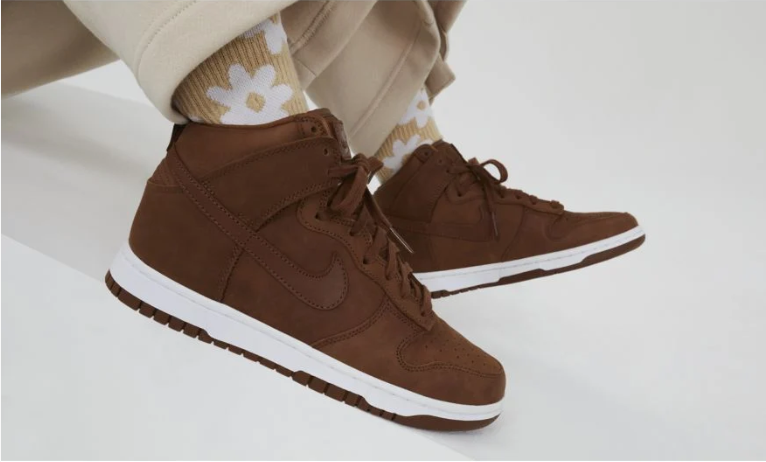 Nike Dunk High 'Pecan' – Tonal Brown Nubuck High-Top Sneakers