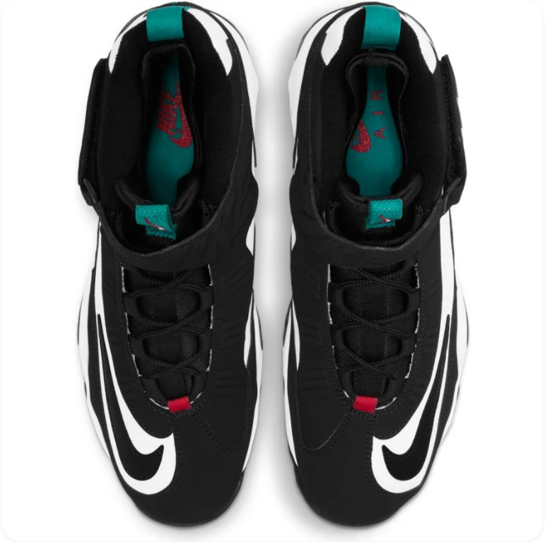 Nike Air Griffey Max 1 'Freshwater' – Black/White/Emerald Green High-Top Sneakers