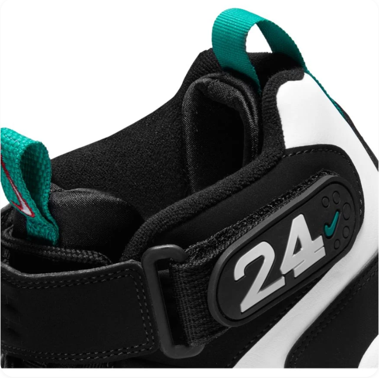 Nike Air Griffey Max 1 'Freshwater' – Black/White/Emerald Green High-Top Sneakers
