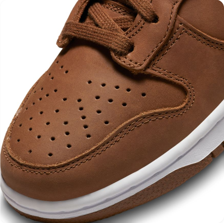 Nike Dunk High 'Pecan' – Tonal Brown Nubuck High-Top Sneakers