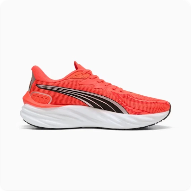 Puma Magnify Nitro 2 'Fire Coral/Black/White' – High-Energy Performance Running Sneakers