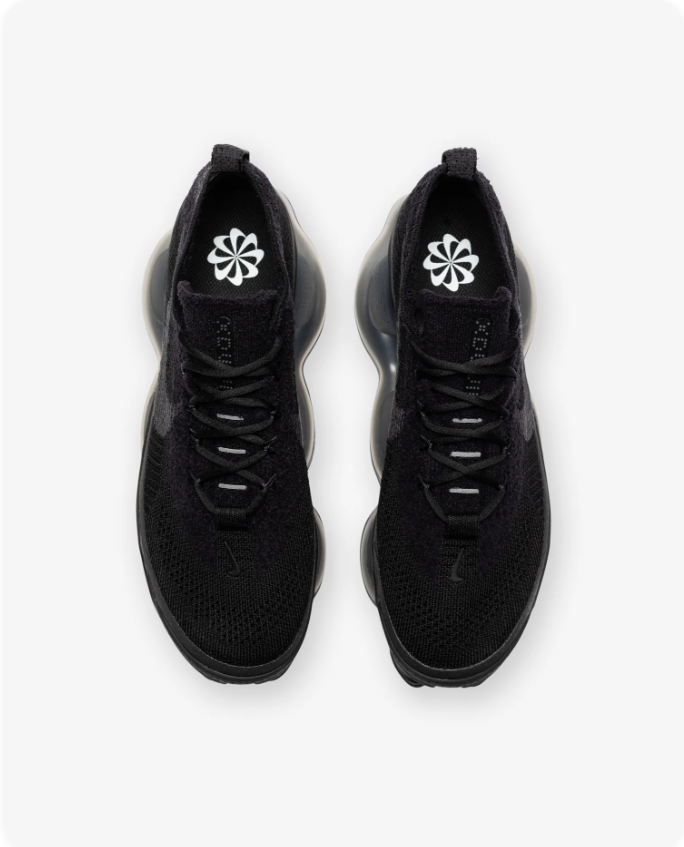 Nike Air VaporMax 2023 Flyknit 'Triple Black' – All-Black Running Sneakers
