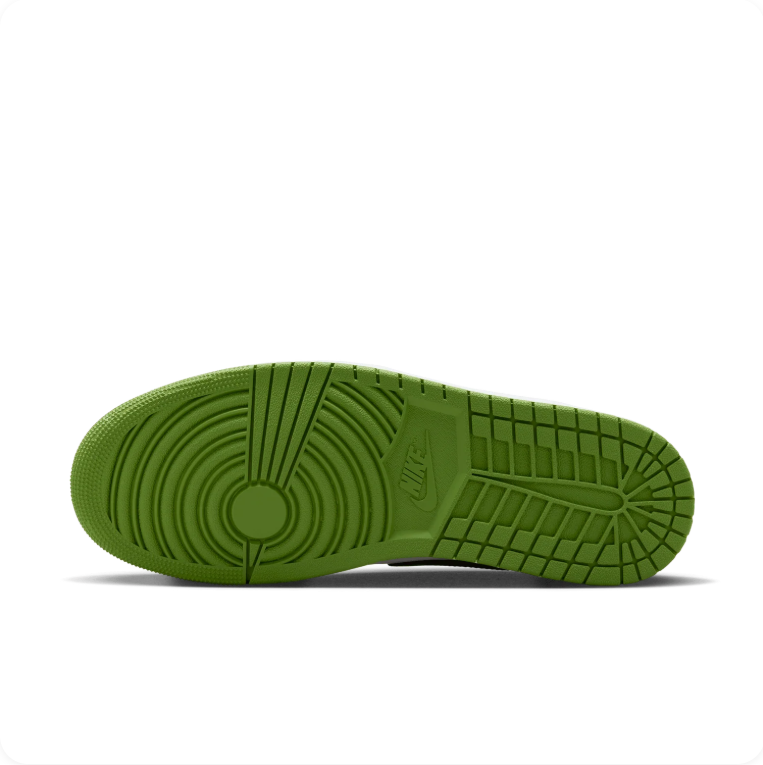 Air Jordan 1 Low 'Chlorophyll' – White/Green Low-Top Sneakers