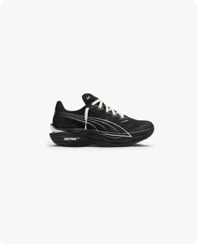 Puma Deviate Nitro 2 'Black/Cream' – Performance Running Sneakers