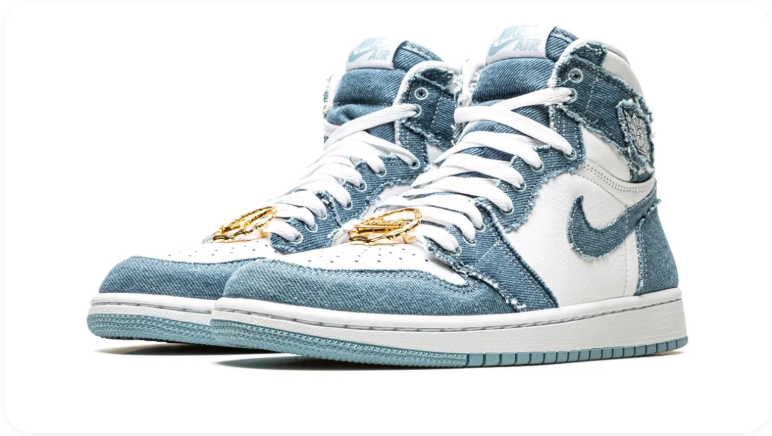 Aleali May x Air Jordan 1 Retro High OG 'Denim'