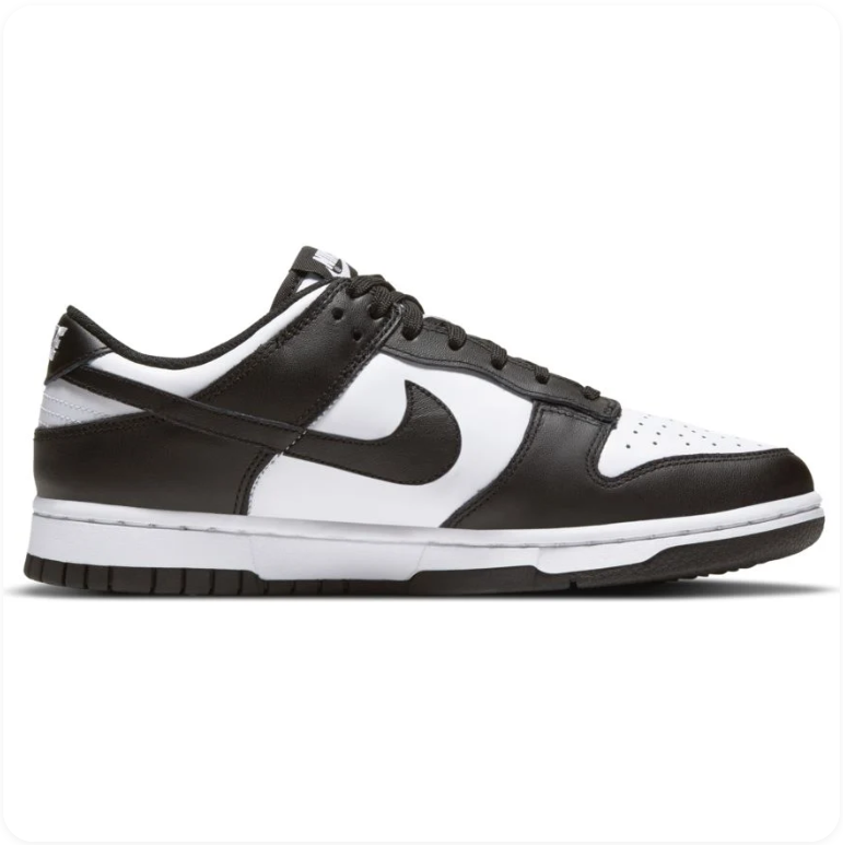Nike Dunk Low 'Panda' – Black/White Low-Top Sneakers