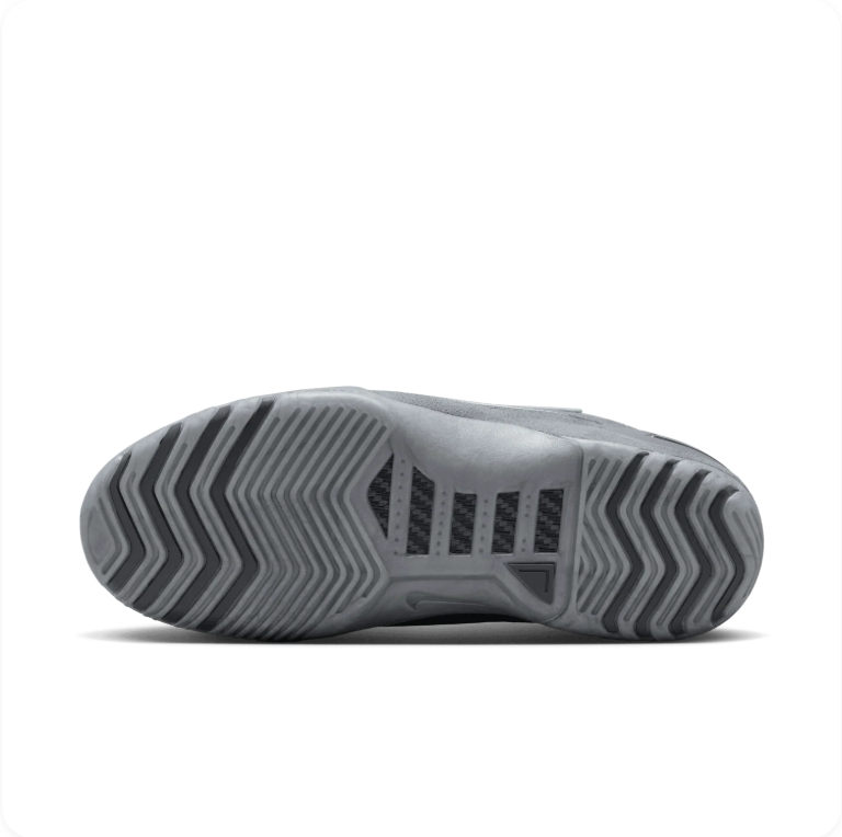 Nike Air Zoom Generation 'Cool Grey' – Tonal Grey Mid-Top Basketball Sneakers