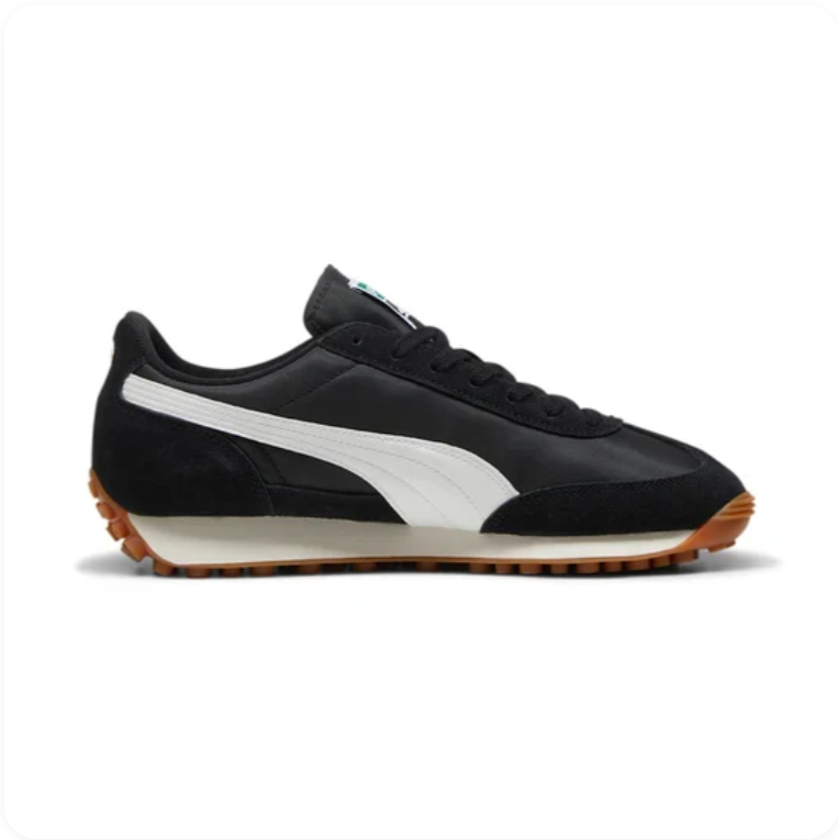 Puma Easy Rider 'Black/White/Gum' – Retro Runner Low-Top Sneakers