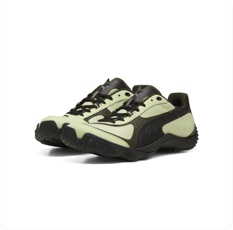Puma Velophasis 'Sage Green/Dark Olive/Black' – Outdoor-Inspired Chunky Trail Sneakers