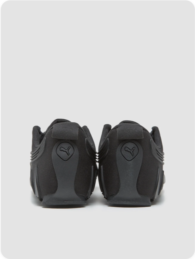 Puma Mostro 'Triple Black' – All-Black Sculptural Molded Futuristic Low-Top Sneakers