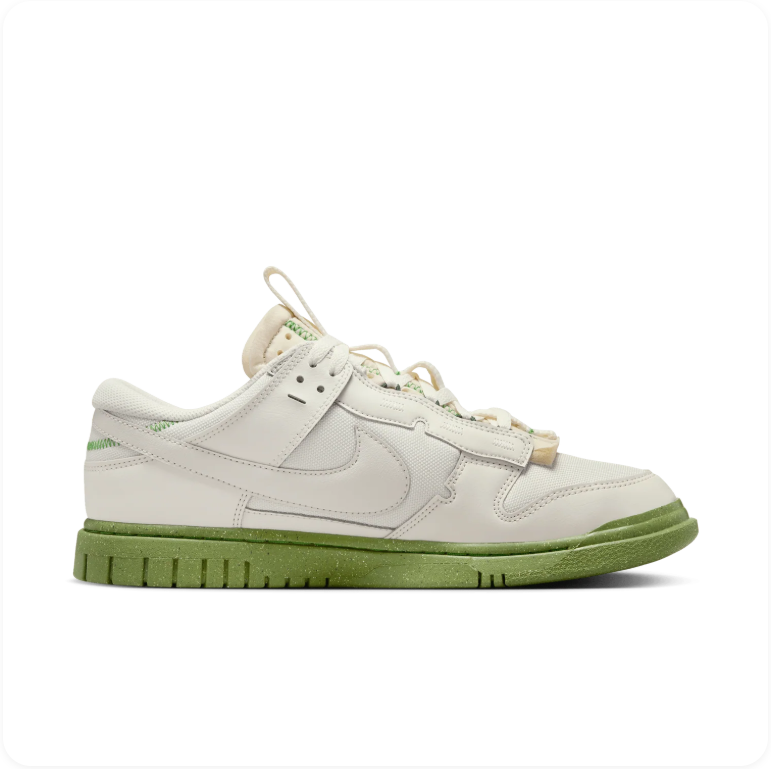 Nike Dunk Low Olive Aura – Side profile view