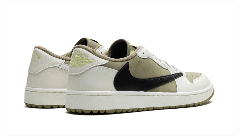 Air Jordan 1 Low Golf 'Neutral Olive/Black/White'