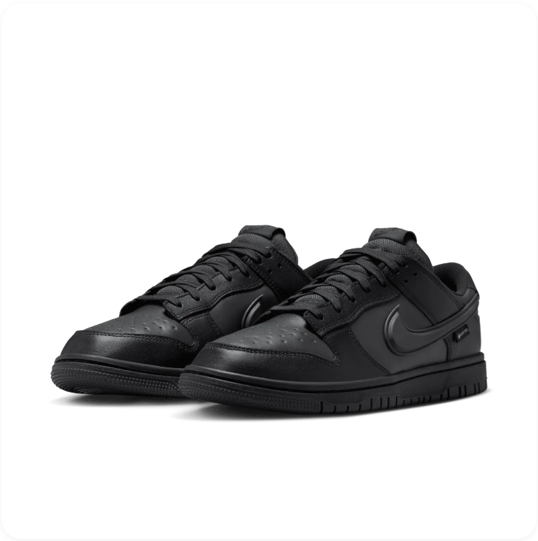 Nike Dunk Low GORE-TEX 'Triple Black' – Waterproof All-Black Low-Top Sneakers