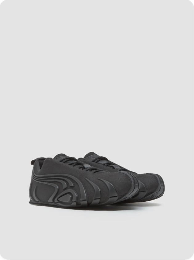 Puma Mostro 'Triple Black' – All-Black Sculptural Molded Futuristic Low-Top Sneakers