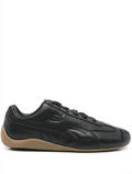 Puma Speedcat OG 'Triple Black/Gum' – All-Black Leather Gum Sole Motorsport Low-Top Sneakers