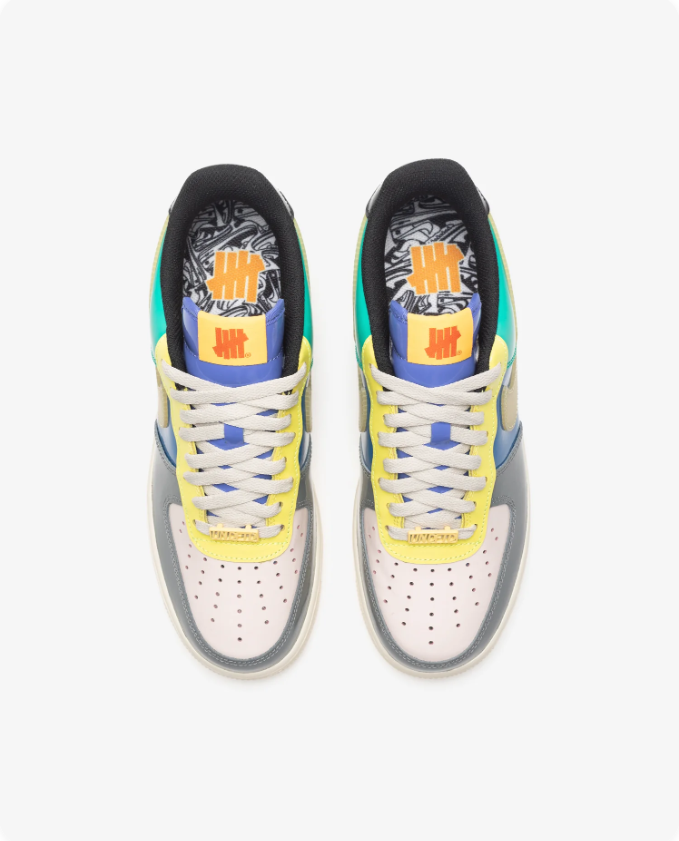 Nike Air Force 1 Low x UNDEFEATED 'Multi-Patent' – Multi-Color Collab Sneakers
