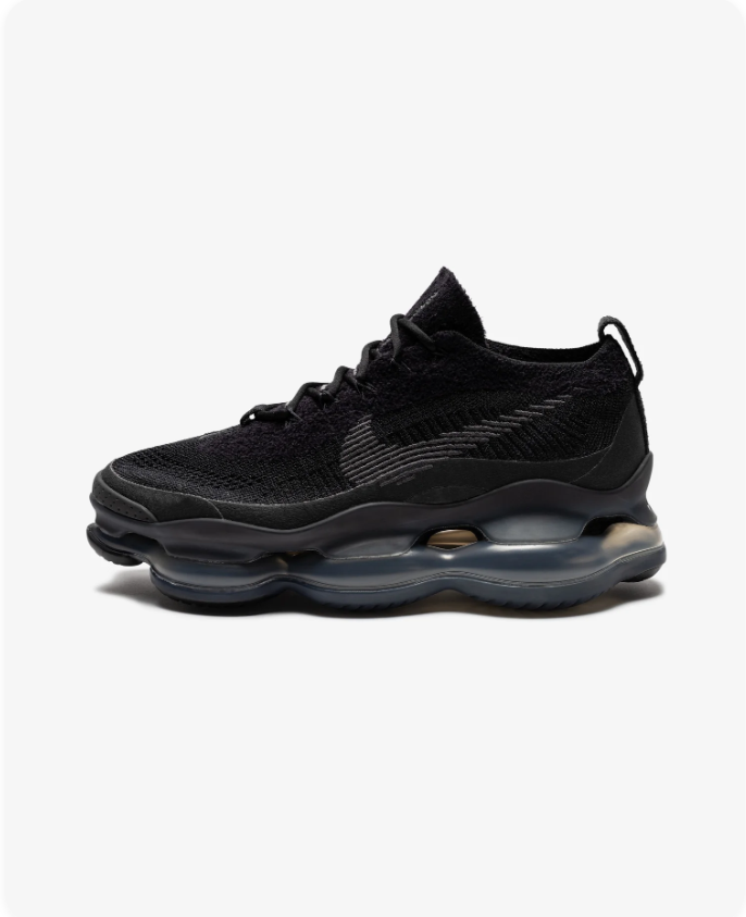 Nike Air VaporMax 2023 Flyknit 'Triple Black' – All-Black Running Sneakers